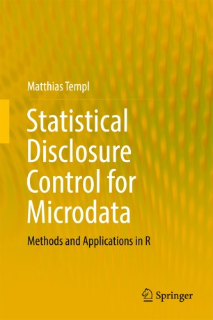 Cover: Statistical Disclosure Control for Microdata - Methods and Applications in R